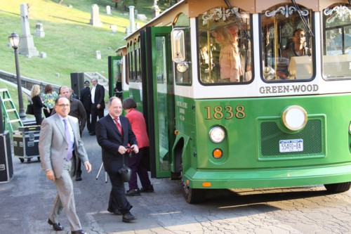 Jeff Richman at Green-Wood Trolley