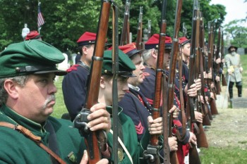 Civil War Re-Enactors