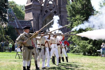 Battle of Brooklyn Reenactors