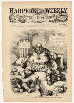 Boss Tweed Harper's Weekly cover