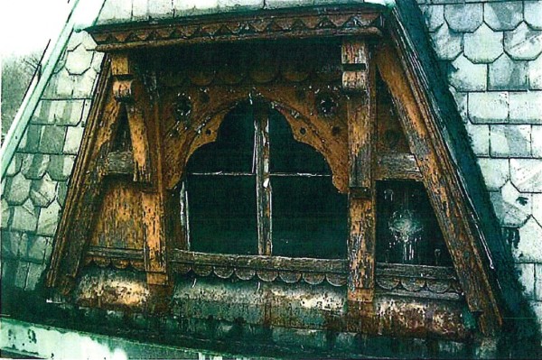 Here's one of the windows, before restoration.