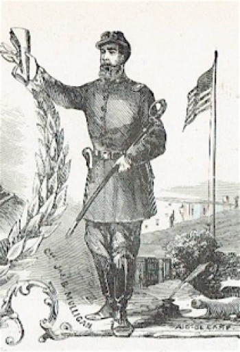 Image of James Mulligan by Frank Leslie, publisher and illustrator