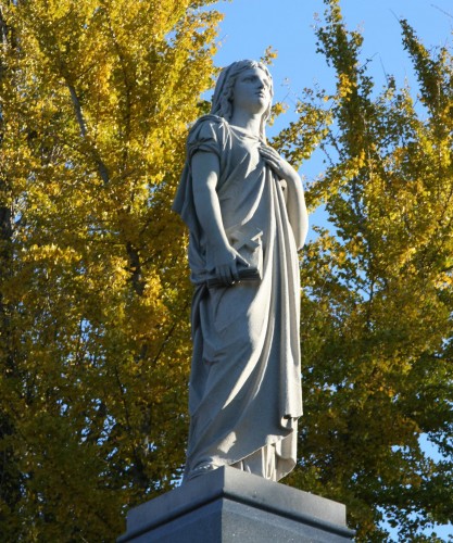 The Gordon W. Burnham Monument, by Charles B. Canfield