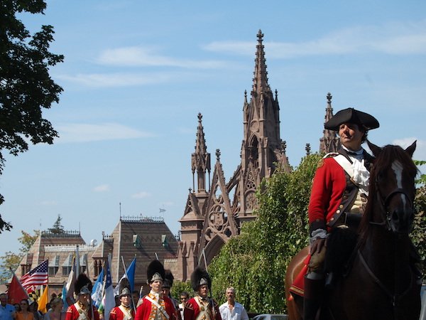 battle of brooklyn reenactors