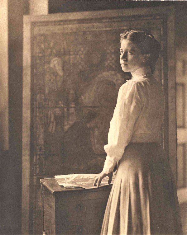 violet oakley artist portrait