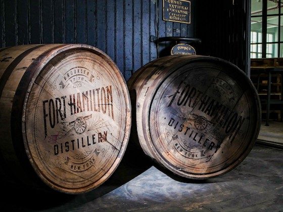 fort hamilton whiskey barrels