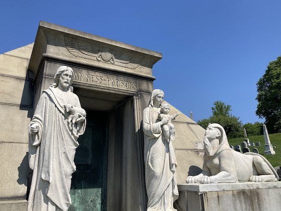 egyptian revival mausoleum