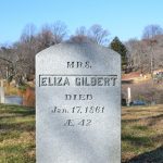 eliza gilbert gravestone