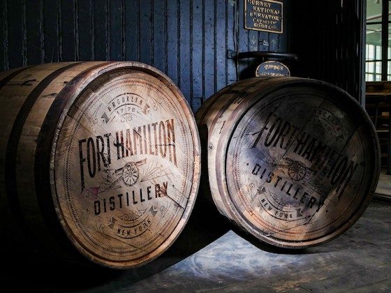 fort hamilton distillery barrels