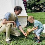 child tent staking