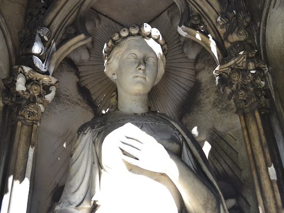 green-wood cemetery statue