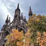 entrance gates fall foliage